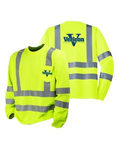 Majestic - Class 3 Long Sleeve Safety T-Shirt