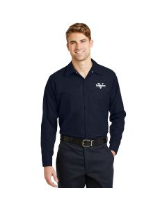 Red Kap Long Sleeve Industrial Work Shirt